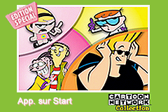 Game Boy Advance Video - Cartoon Network Collection - Edition Speciale Title Screen